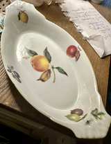 BIA Cordon Bleu Oval Au Gratin Baking Dish Fruit Theme 10" - Image 2
