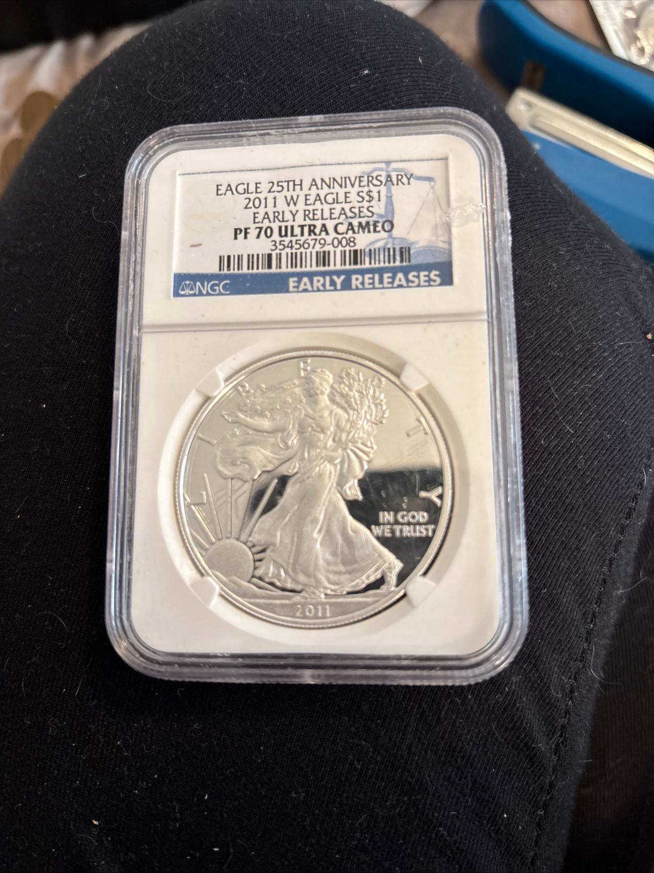 2011-W American Silver Eagle 25th Anniversary Early Releases