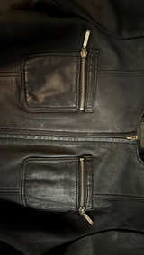 Uniform John Paul Richard Collarless Leather Jacket: 6 - Image 2