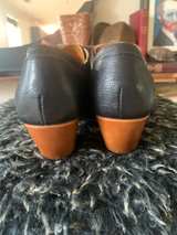 Kork-Ease Black Leather Oxford Heels - Image 5