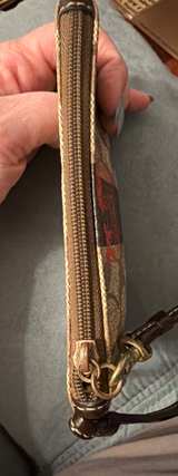 Coach Signature Heritage Logo Wristlet - Image 4