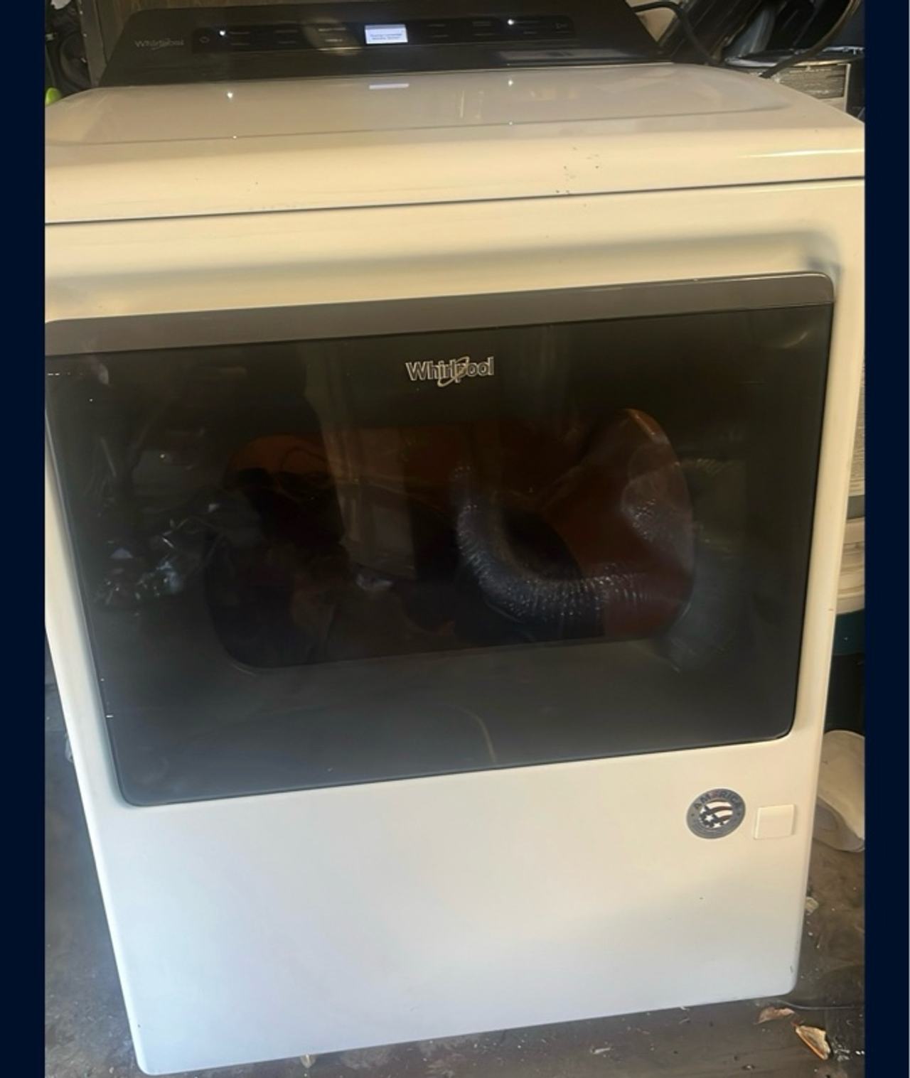 Whirlpool Electric Dryer 7.4 cu ft White