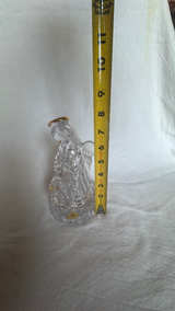 Crystal Angel Figurine Playing A Flute Mikasa Candy Box top and bottom  - Image 6