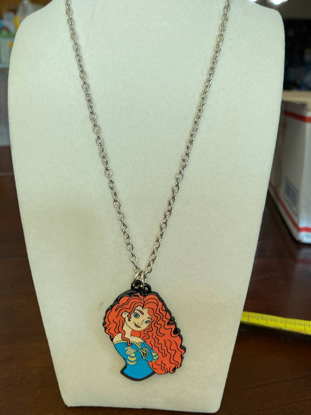 Disney Brave Merida Enamel Necklace