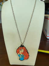 Disney Brave Merida Enamel Necklace - Image 1