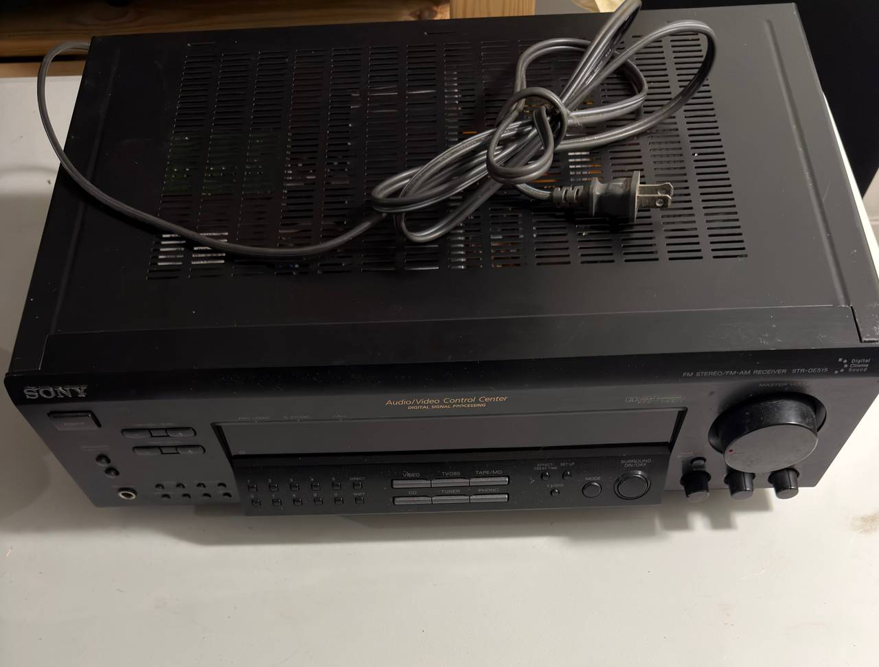 Sony STR-DE515 FM Stereo/AM Receiver