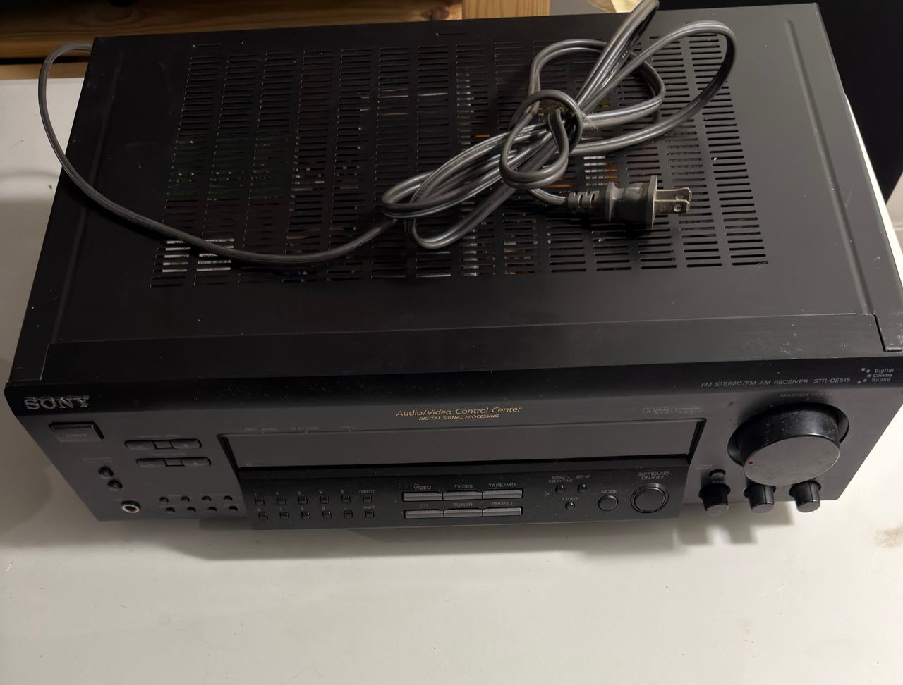 Sony STR-DE515 FM Stereo/AM Receiver