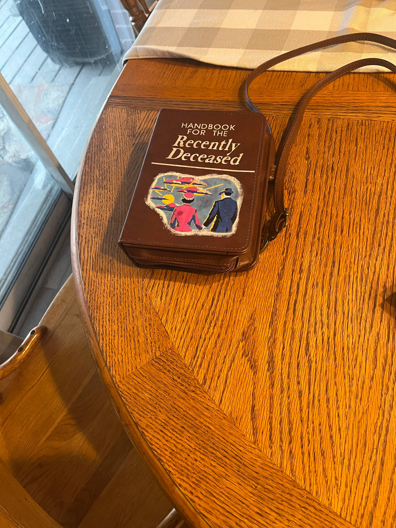 Handbook for the Recently Deceased Crossbody Bag