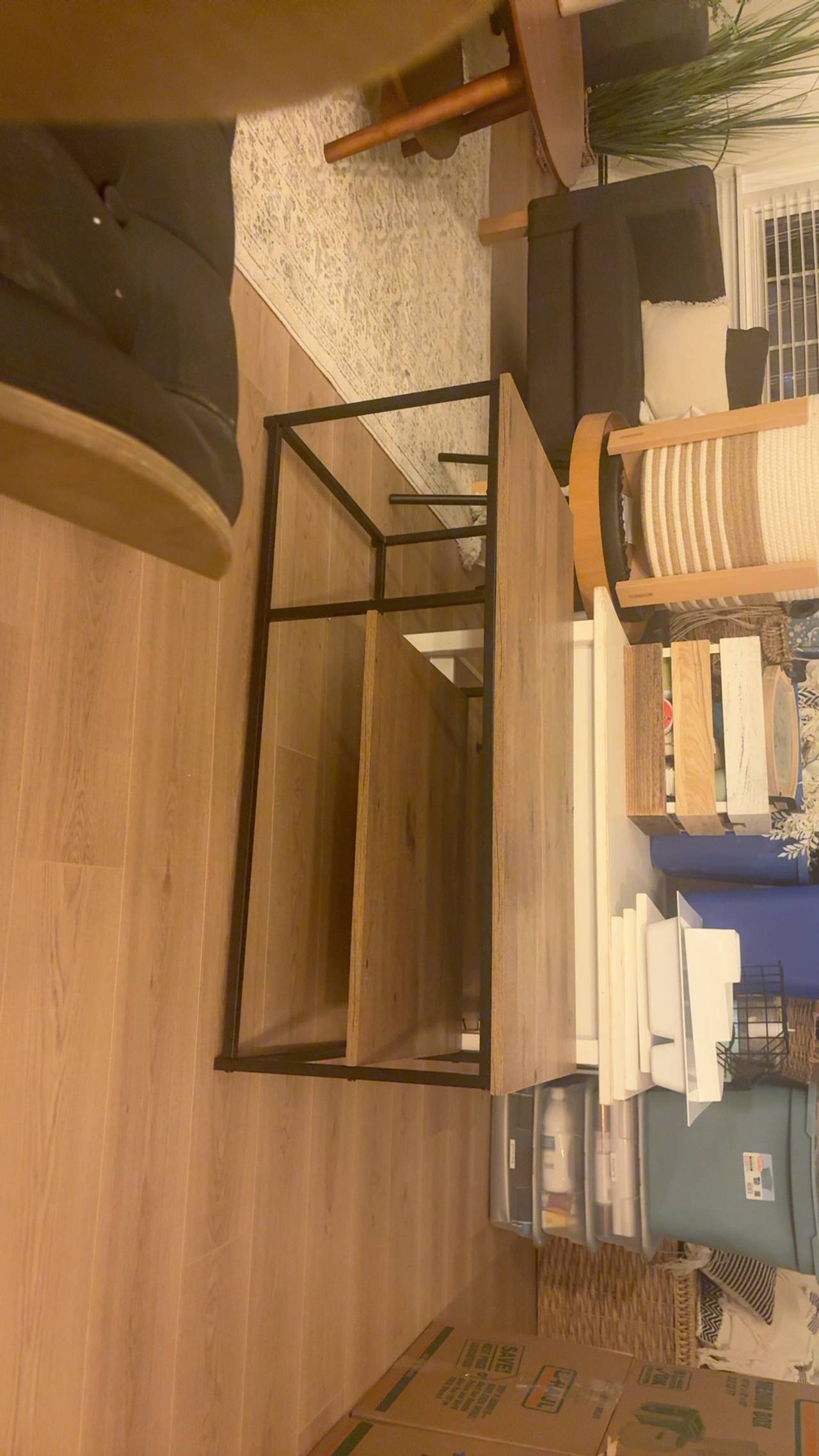 Yaheetech Coffee Table with Storage Shelf