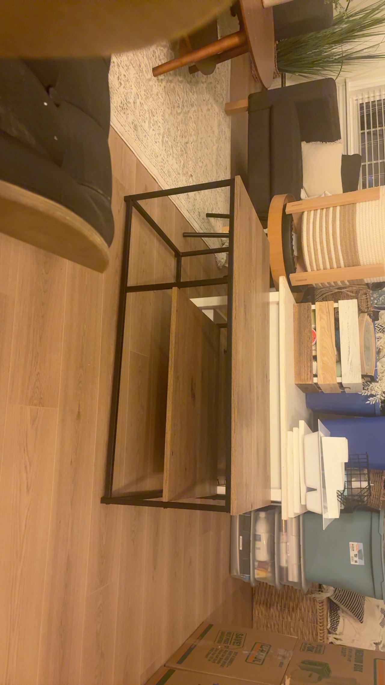 Yaheetech Coffee Table with Storage Shelf