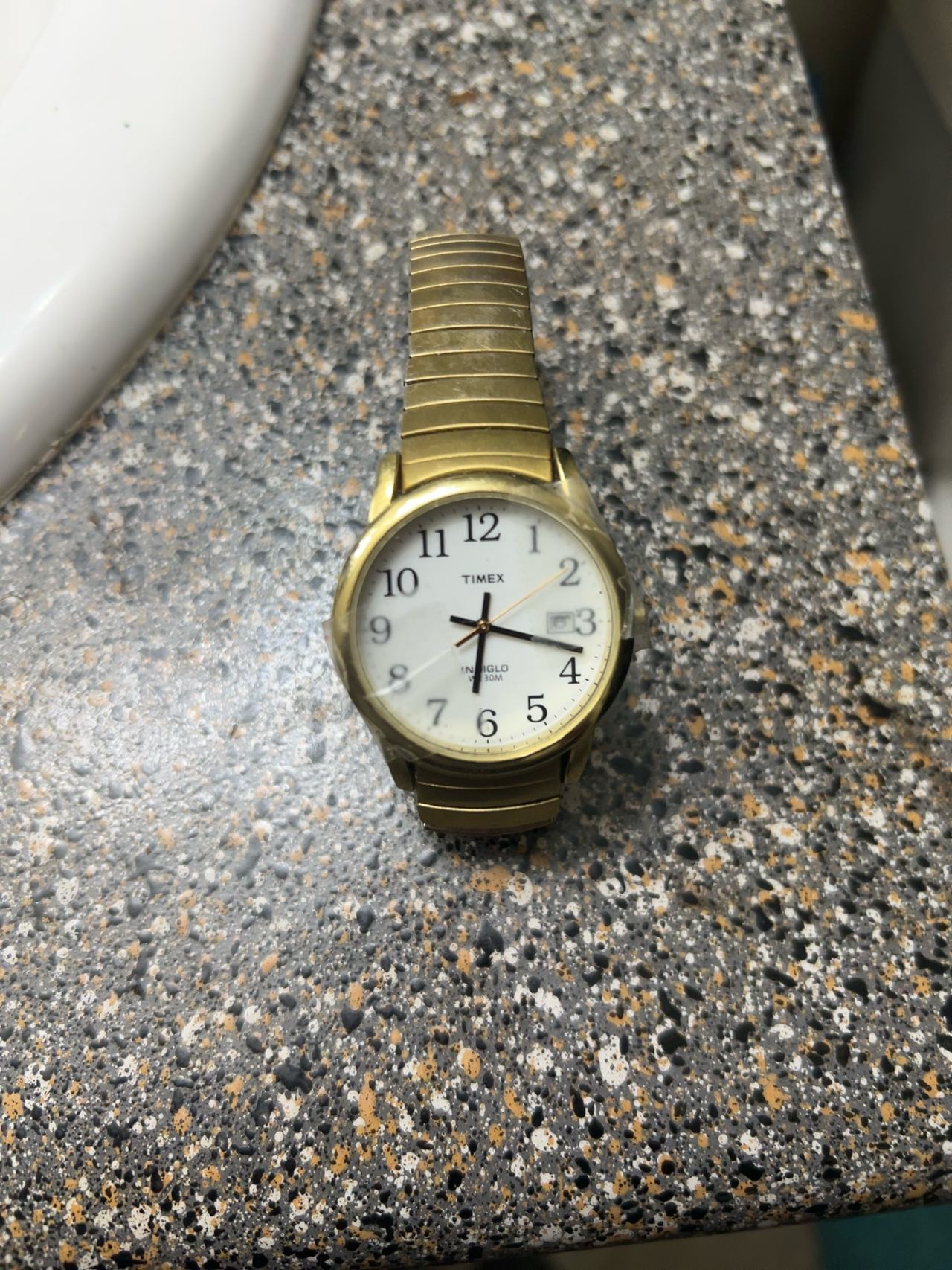 Timex Easy Reader Gold-Tone Expansion Band Watch