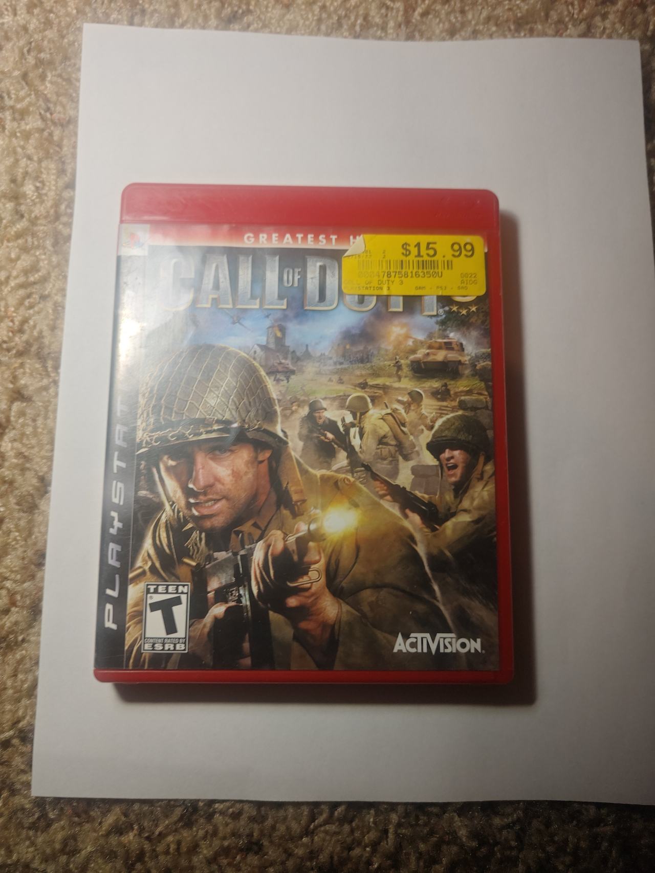 Call of Duty 3 - PlayStation 3 Greatest Hits