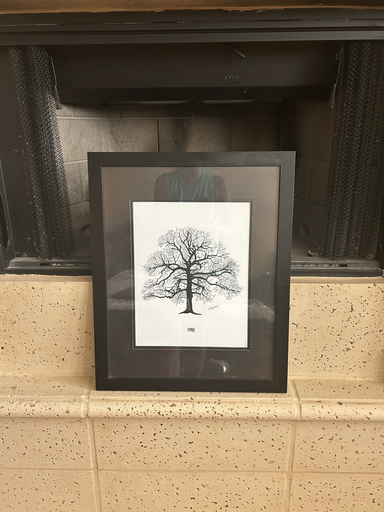 Framed Tree Art Print