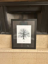 Framed Tree Art Print - Image 1