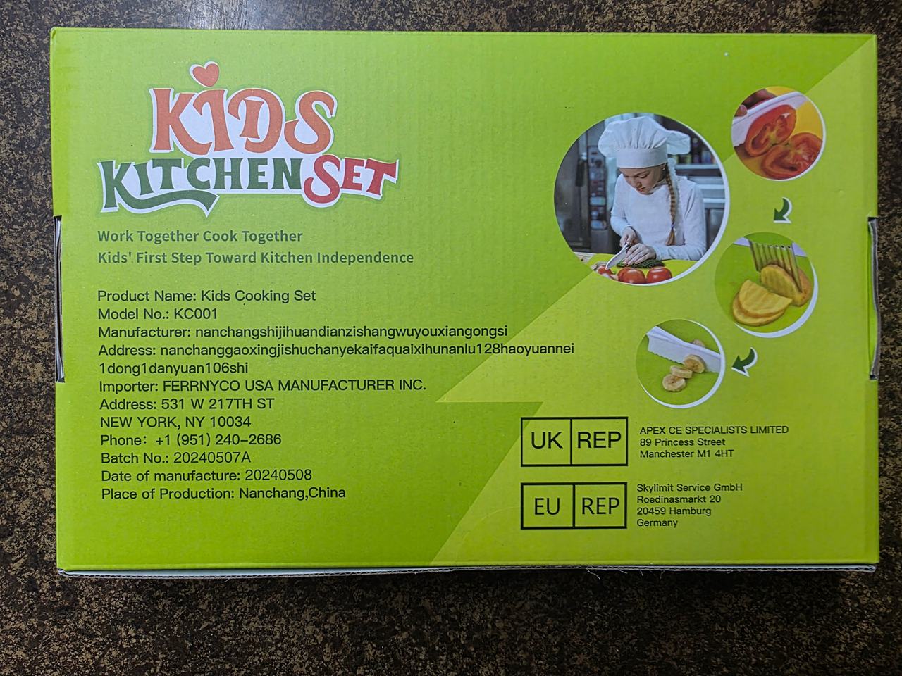 Kids Kitchen Set Cooking Toy Kit
