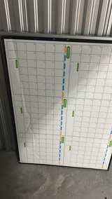 6-Month Dry Erase Calendar Board Used - Image 1