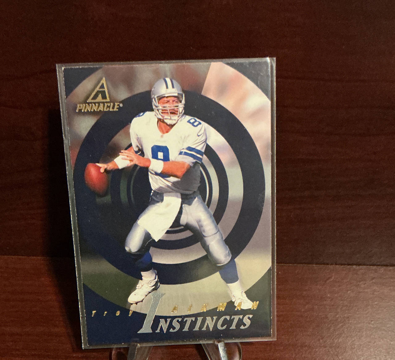 1996 Pinnacle Instincts Troy Aikman #1