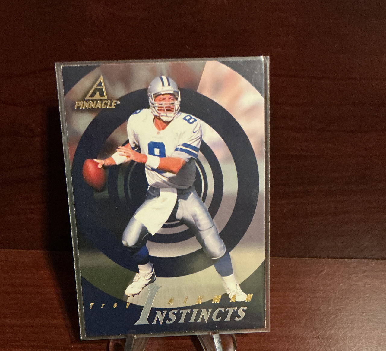 1996 Pinnacle Instincts Troy Aikman #1