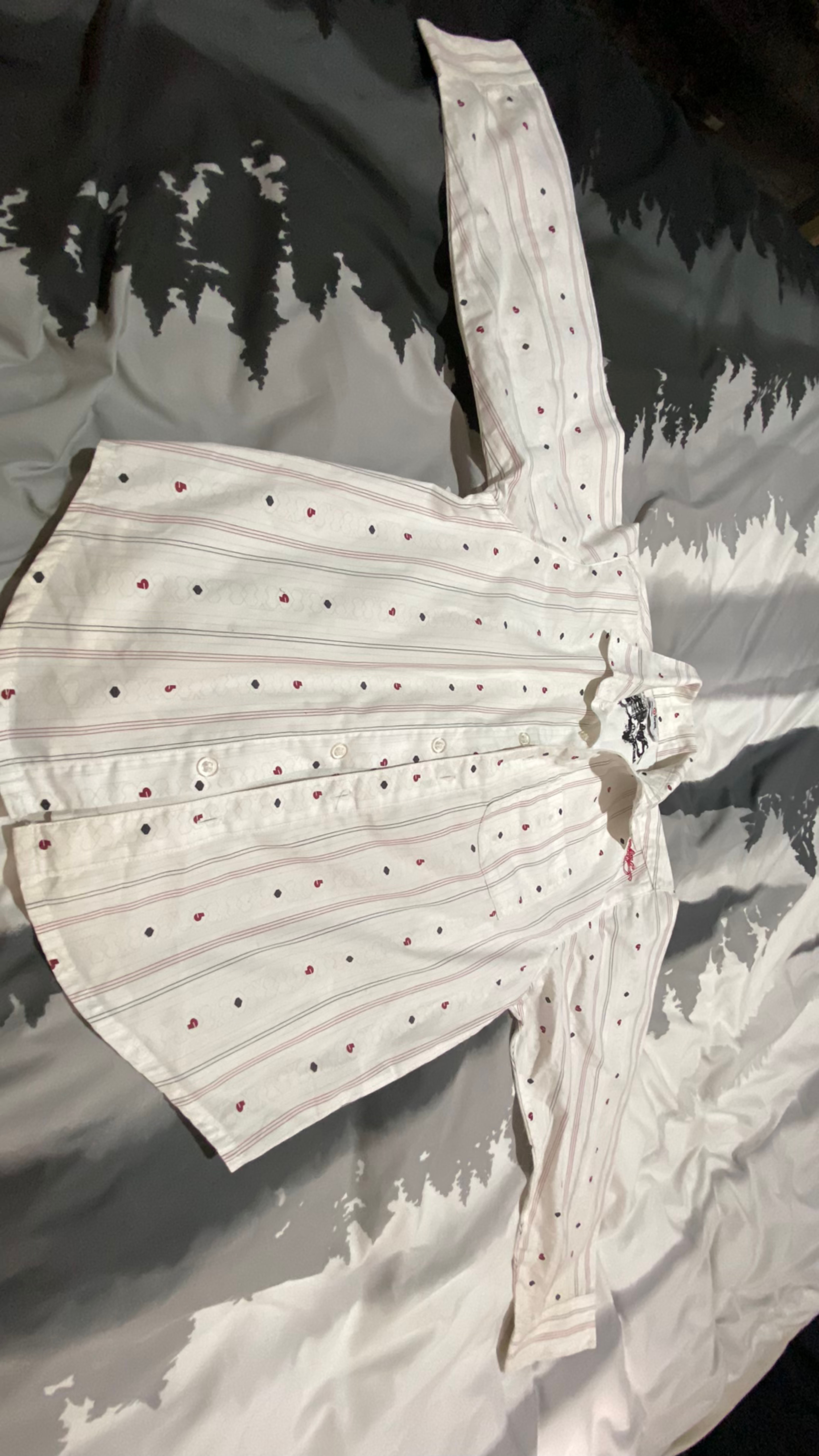 Kids Long Sleeve Button-Up Shirt - Image 3