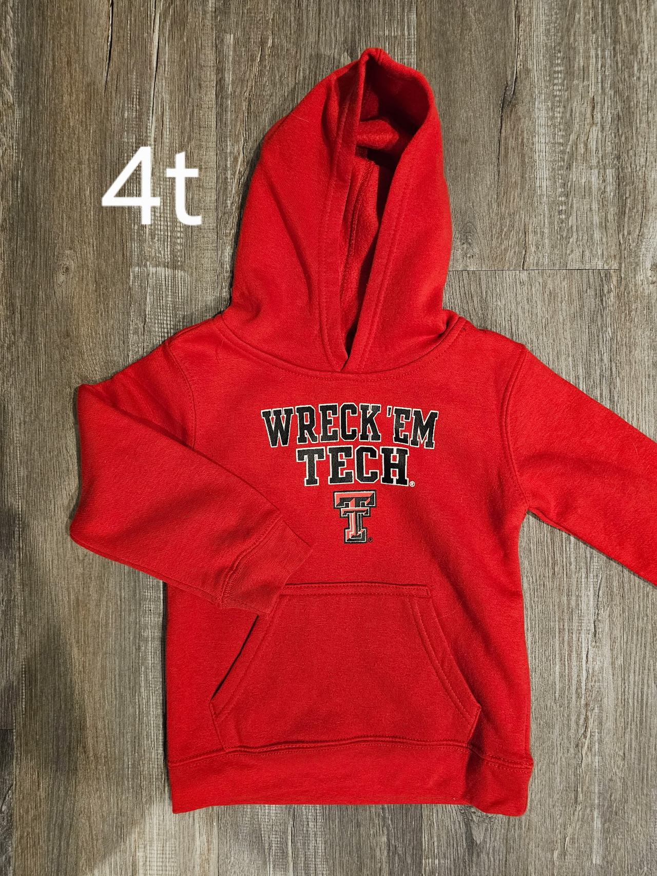 Texas Tech Red Raiders Wreck 'Em Tech Toddler Hoodie