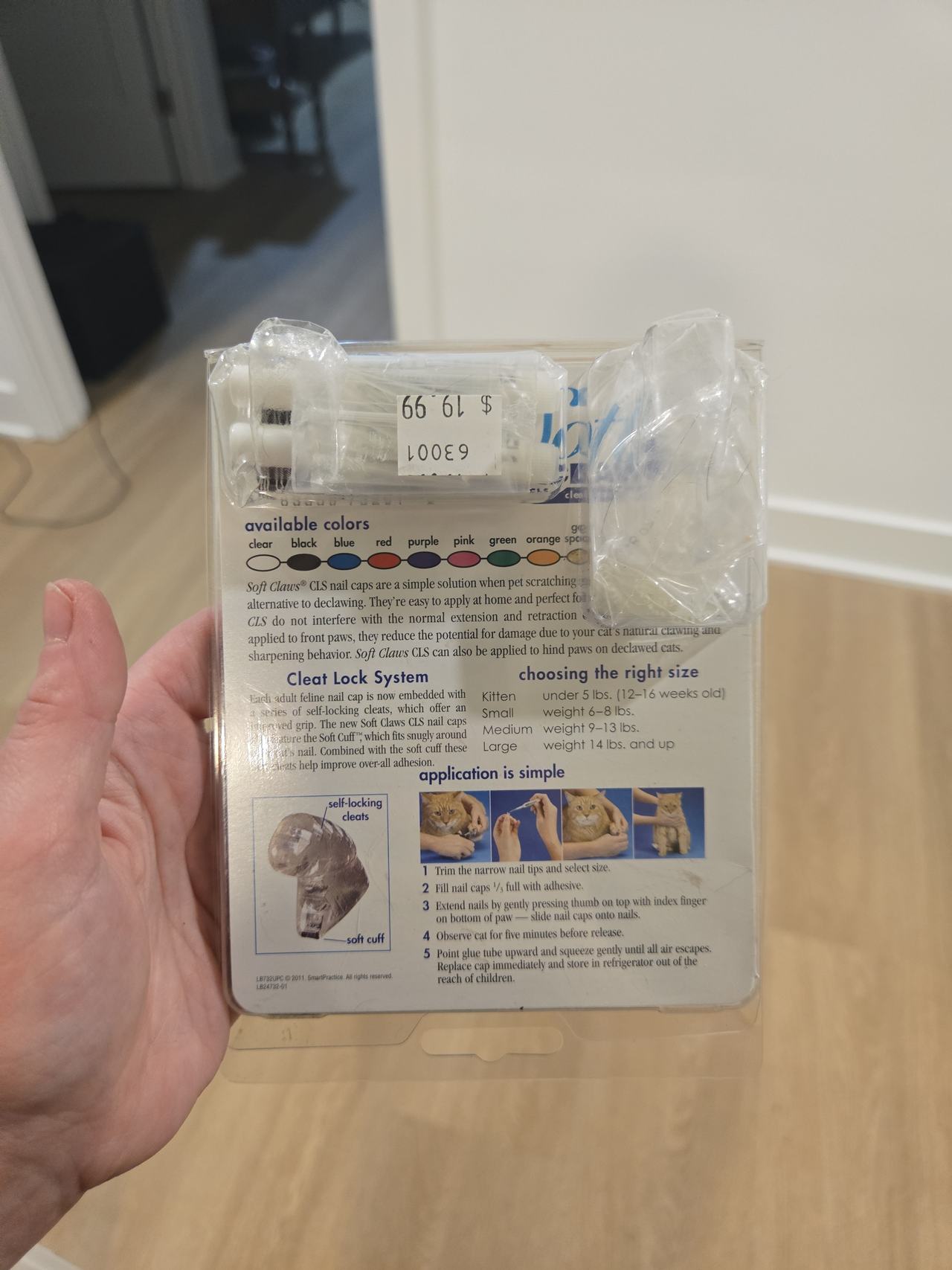 Soft Claws Nail Caps for Cats