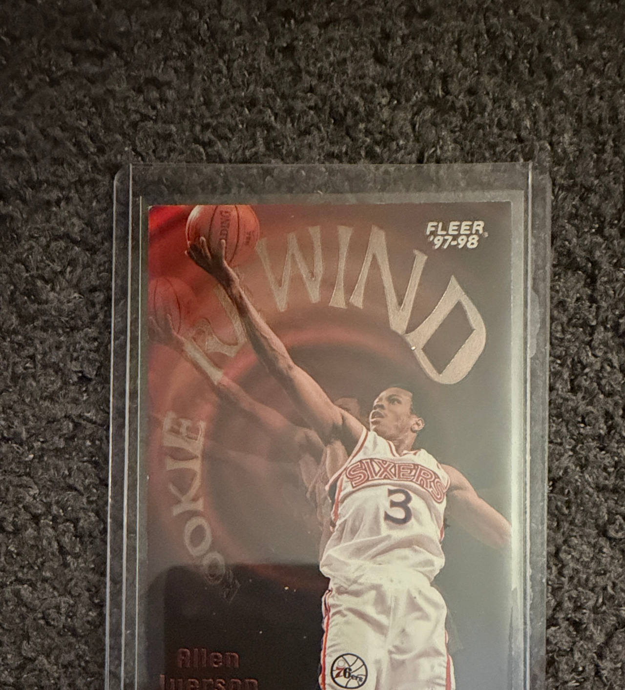 1997-98 Fleer Rewind Allen Iverson #2RW