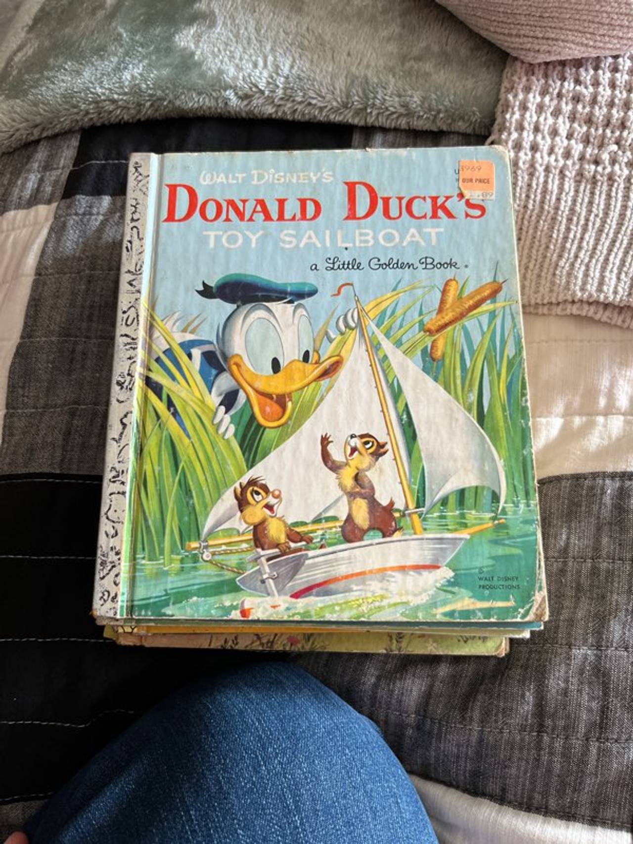 Walt Disney's Donald Duck's Toy Sailboat