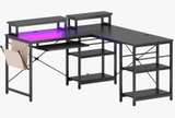 Trent Austin Design Orndorff L Shaped Gaming Desk - Image 4