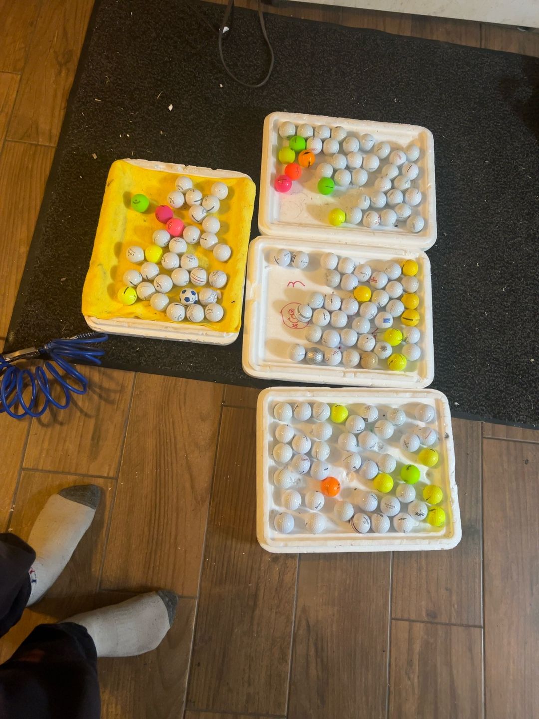 Assorted Used Golf Balls