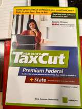 H&R Block TaxCut Premium Software 2007 - Image 1