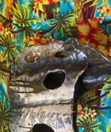 Abstract Studio Pottery Sculptural Vase Raku Fired Organic Modern Art Piece” - Image 1