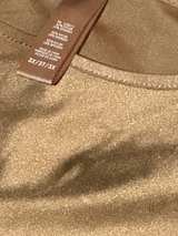 SKIMS Fits Everybody Metallic T-Shirt Maxi Dress Size 3X - Image 6