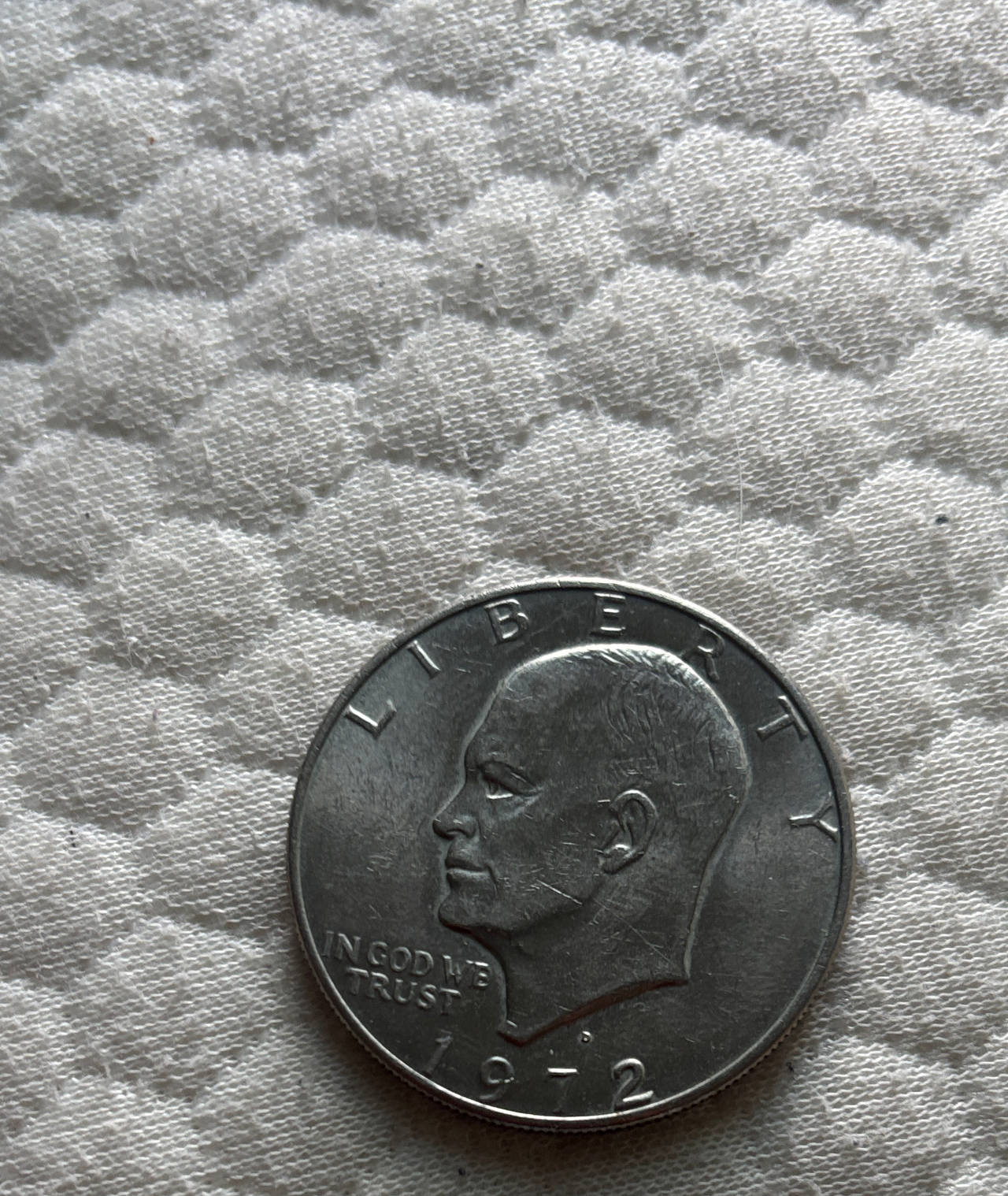 1972 Eisenhower Dollar Coin