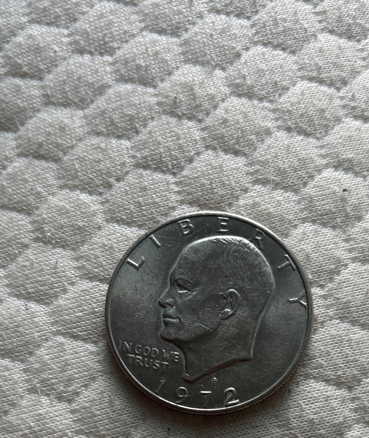 1972 Eisenhower Dollar Coin