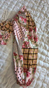 NWT For Love & Lemons Marissa Patchwork Floral Crop Top: XS - Image 3