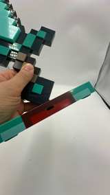 Minecraft Diamond Sword Light with Display Stand - Image 3