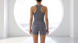 Women's Gray volleyball Shorts size Medium - Image 1