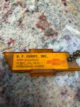 Vintage Chevrolet Mini License Plate Keychain Curry Dealership New York City NYC - Image 3