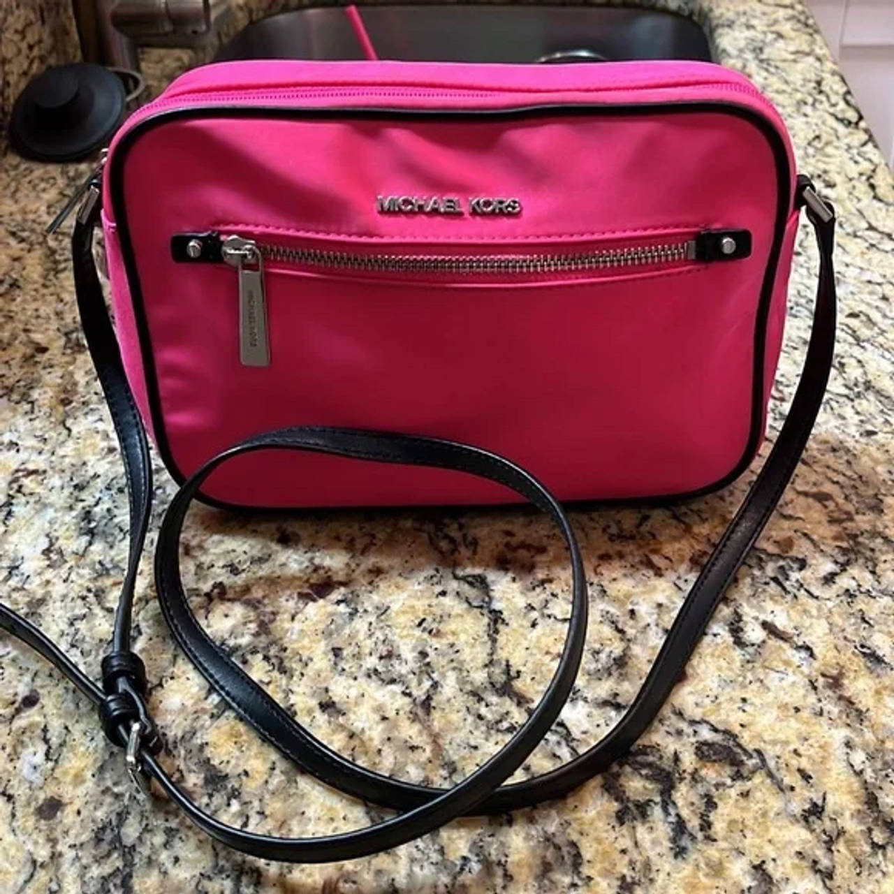 Michael Kors Jet Set Nylon Crossbody Bag