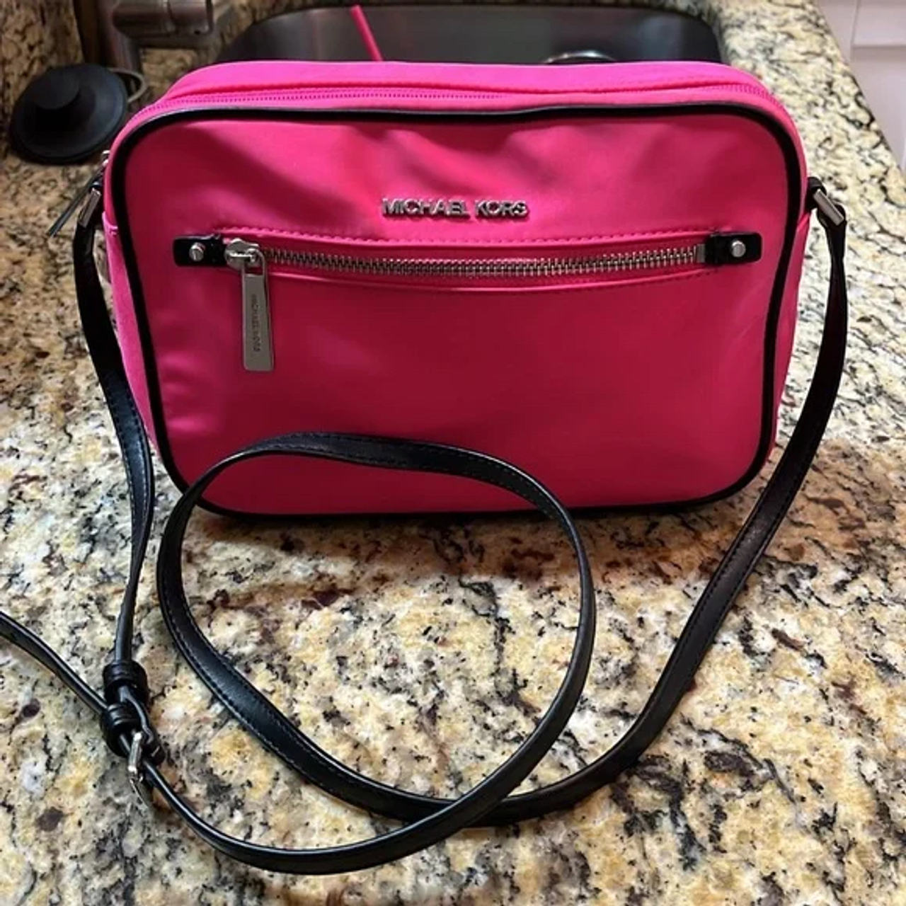 Michael Kors Jet Set Nylon Crossbody Bag