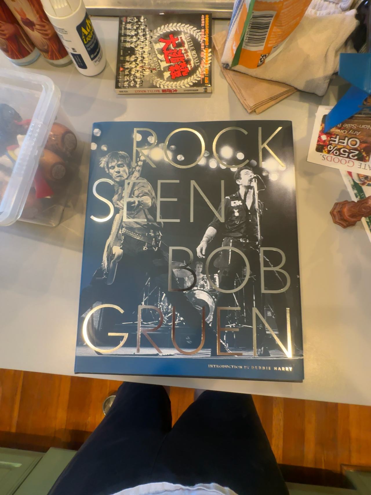 Bob Gruen Rock Seen Hardcover SIGNED