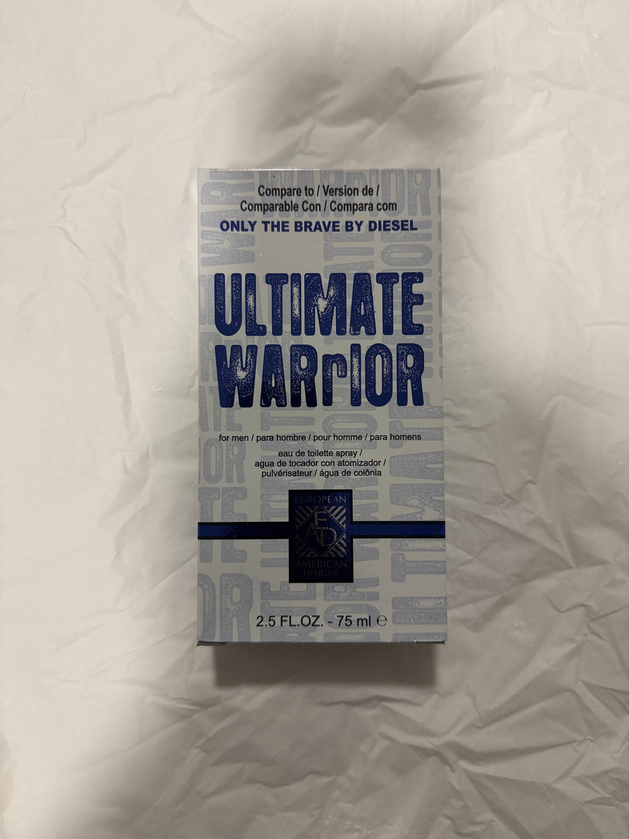 Ultimate Warrior Eau de Toilette Spray for Men