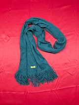Echo Knit Fringe Scarf - Image 4