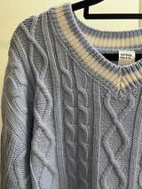 Anko Cable Knit V-Neck Jumper - Image 4