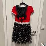 Disney Minnie Mouse Costume  hooded ears Dress girls size XG (14-16) - Image 2