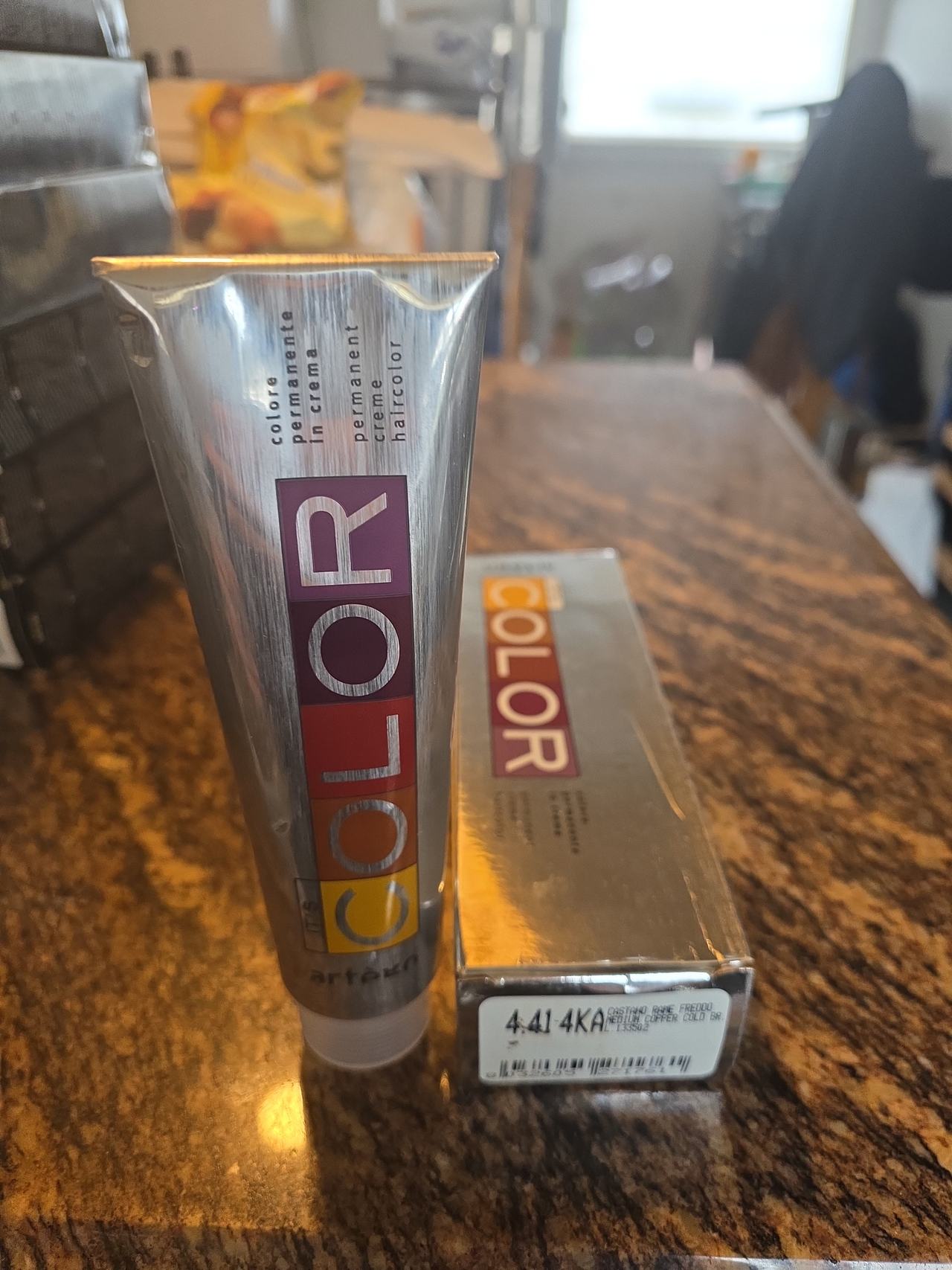 Artego It's Color Permanent Hair Color 4.41 4KA Medium Copper Cold Brown