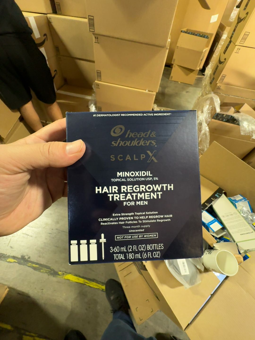 Head & Shoulders Scalp X 5% Minoxidil Hair Regrowth Treatment for Men