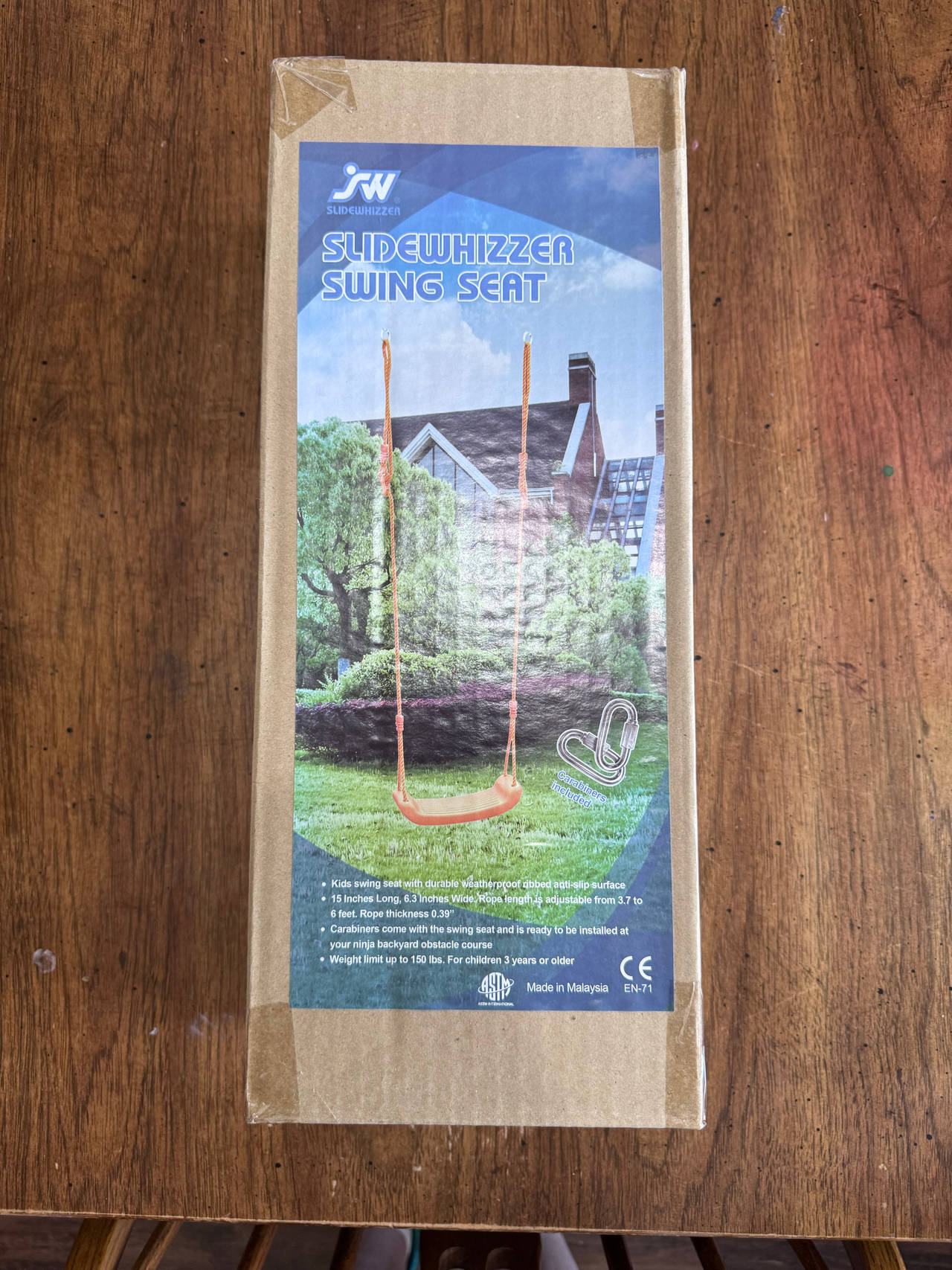 SlideWhizzer Swing Seat