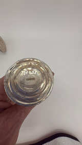 Sterling Silver Salt and Pepper Shakers 5" Weighted - Image 3