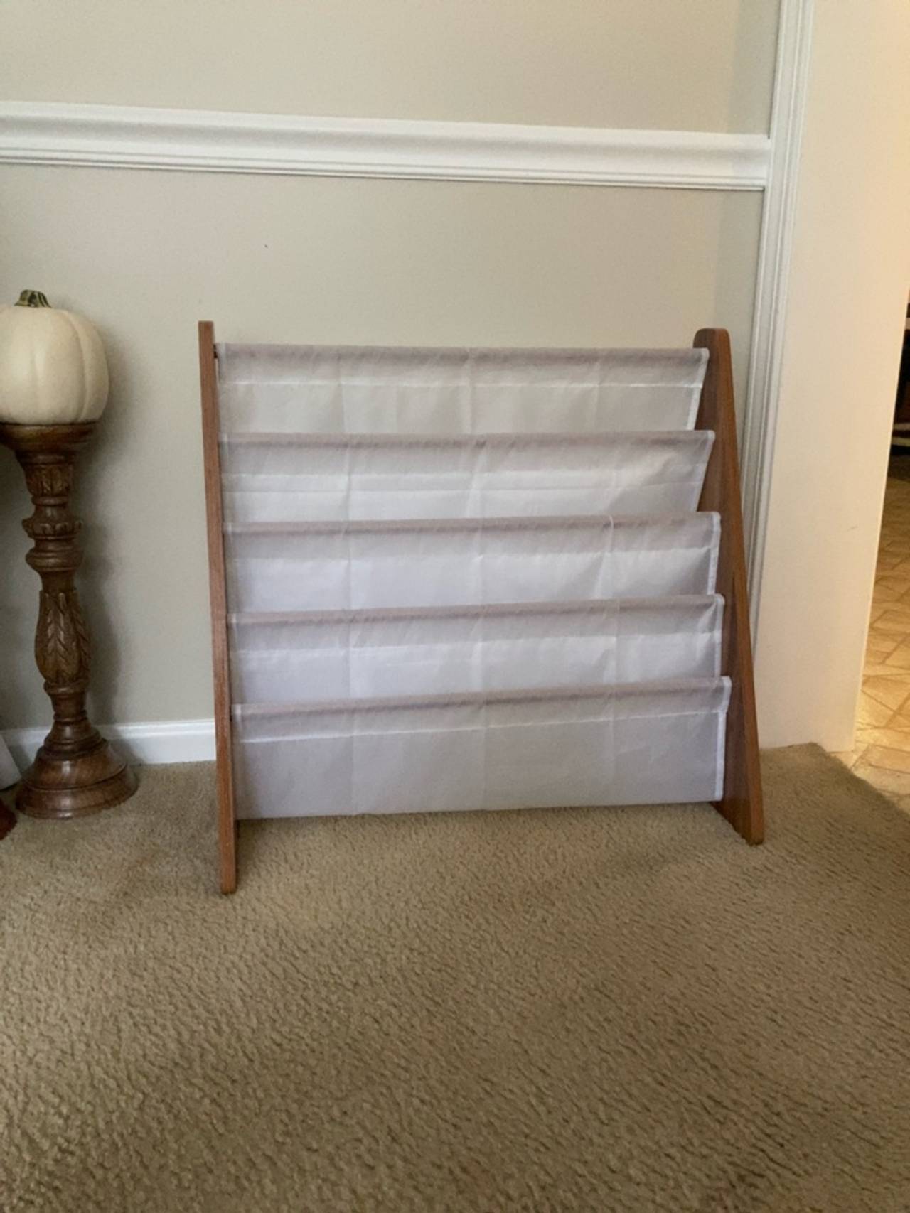 Wildkin 4-Tier Kids Bookshelf Gray